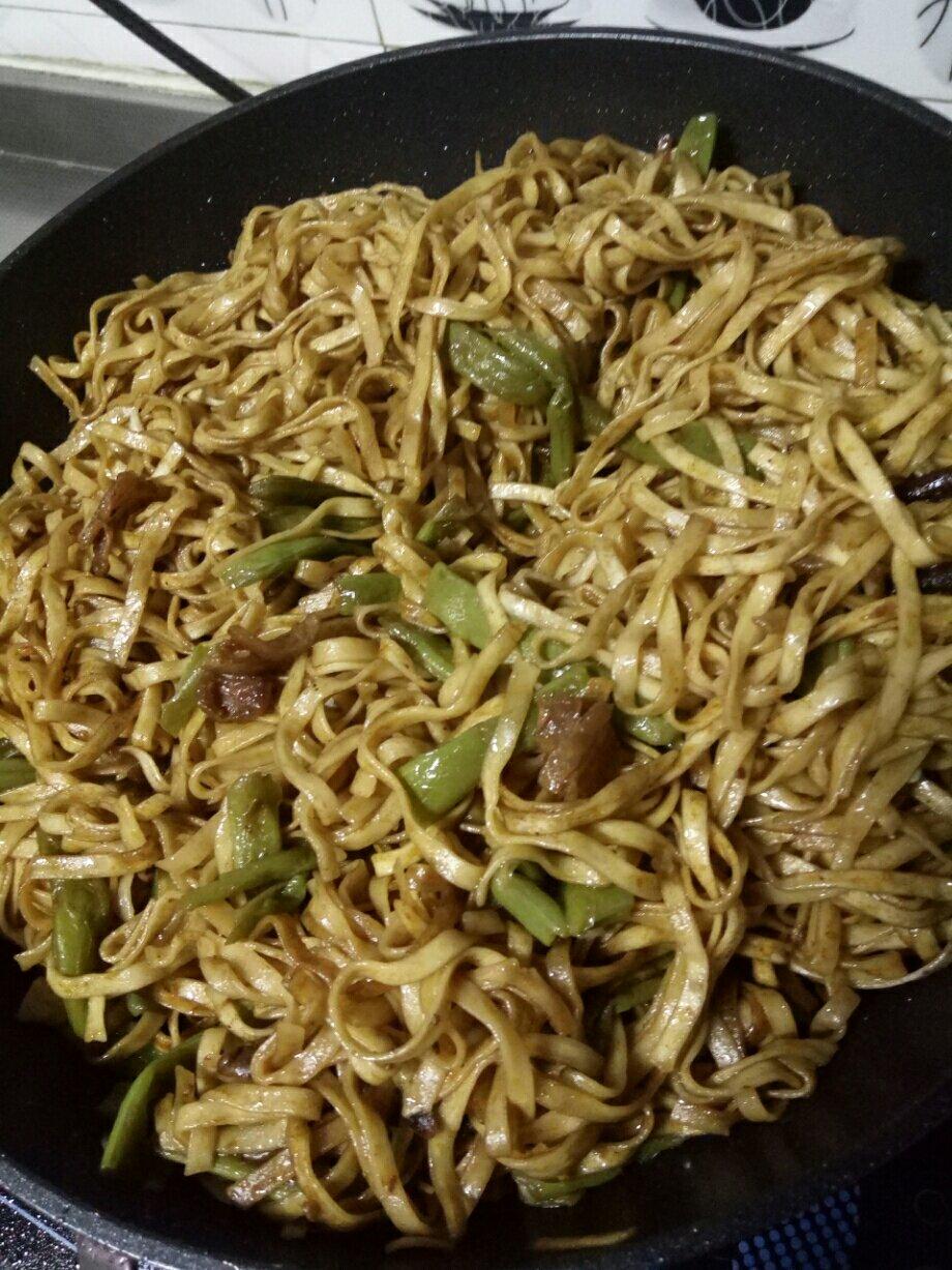 豆角焖面
