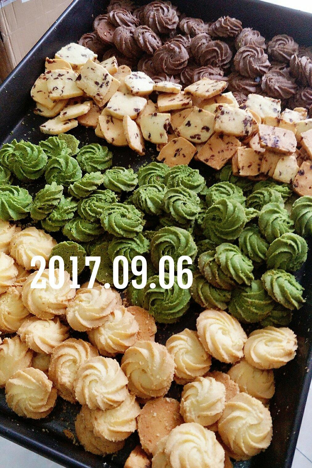 零失败花纹超级立体的黄油曲奇