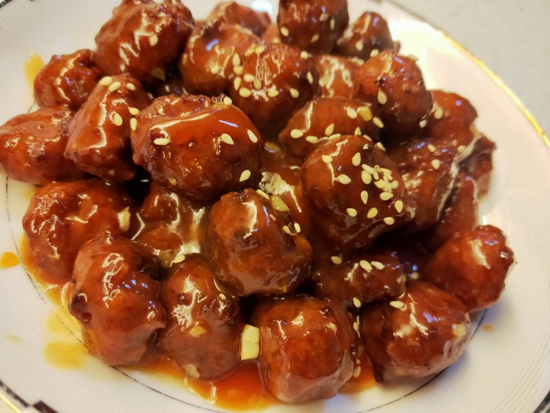 糖醋丸子(在家也能做出饭店的味道)