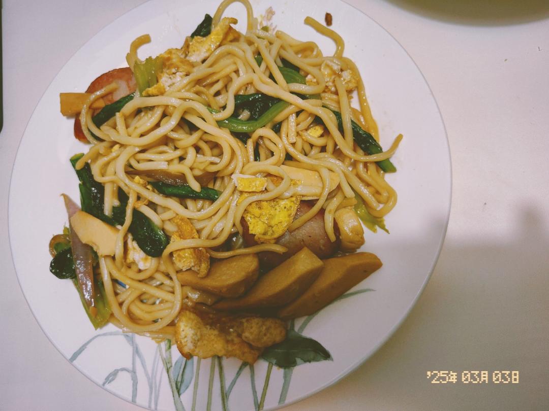 🍜最简单最好吃的家常炒面