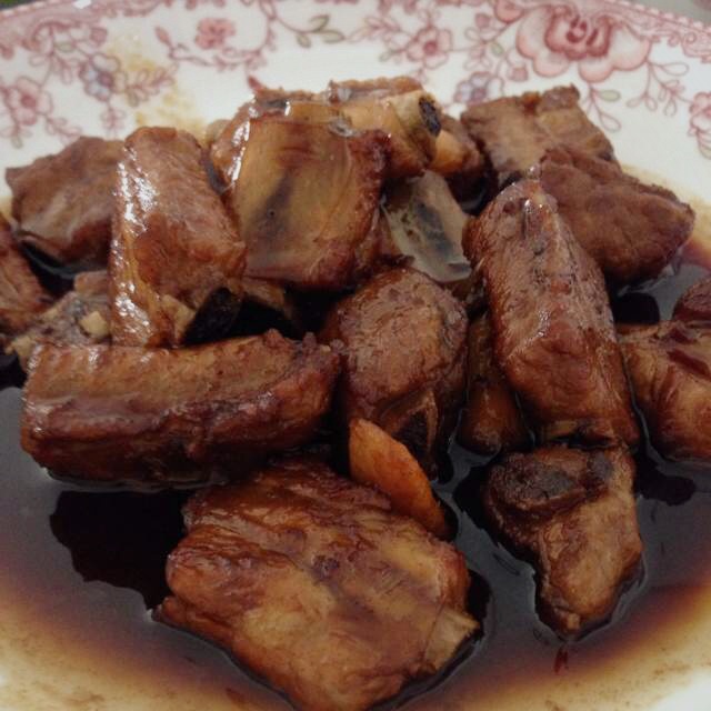 饭扫光之甜醋排骨