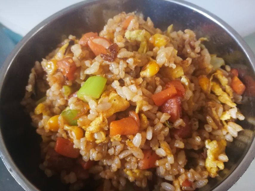 最好吃的-----酱油炒饭