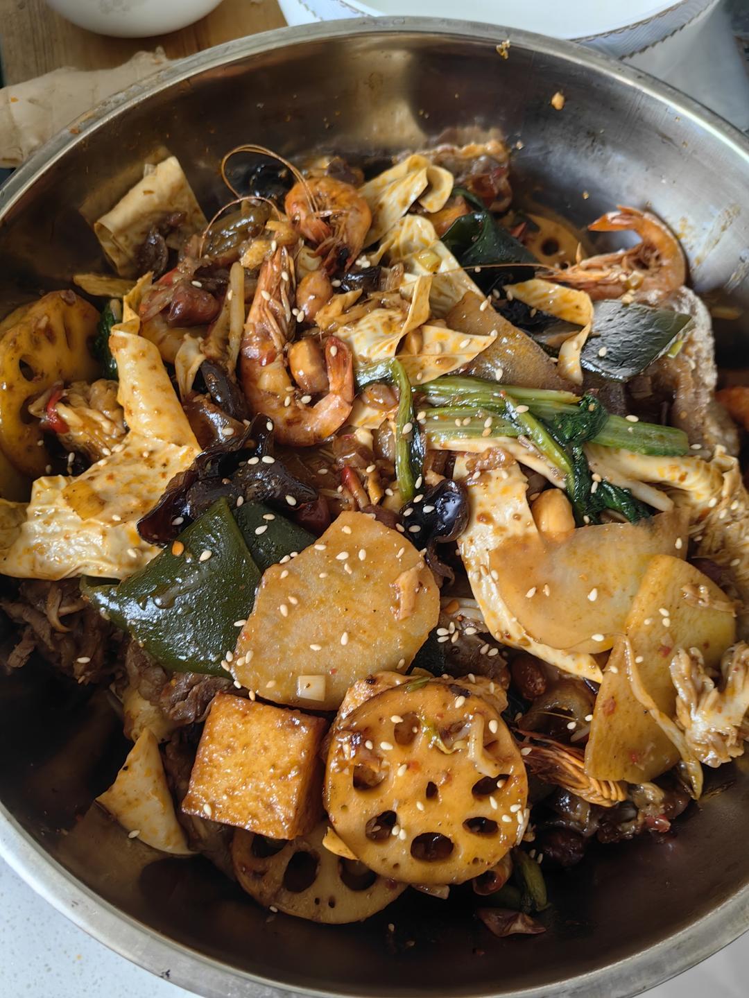 家庭聚会被赞爆的～麻辣香锅 今天这道菜太给撑场面了