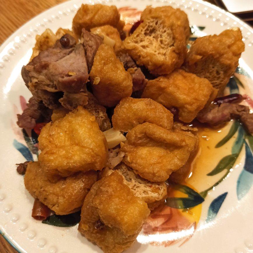 下饭油豆腐（烧肉）