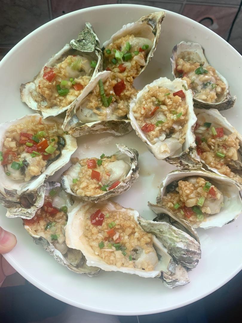 烤生蚝