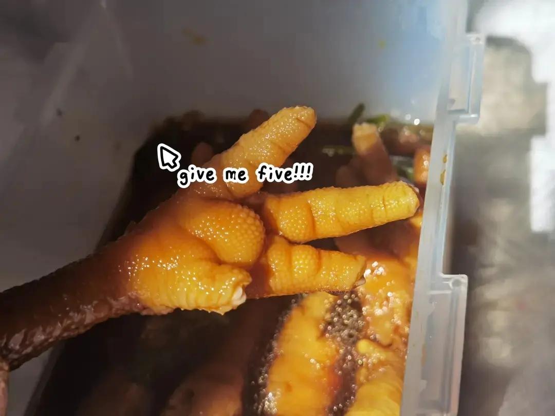 酱汁鸡爪（好吃到哭）