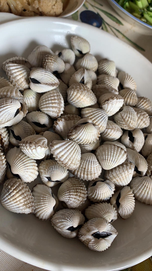 つ低调渲染那一抹妖娆-1做的生烫血蚶&血蛤 凉拌血蚶