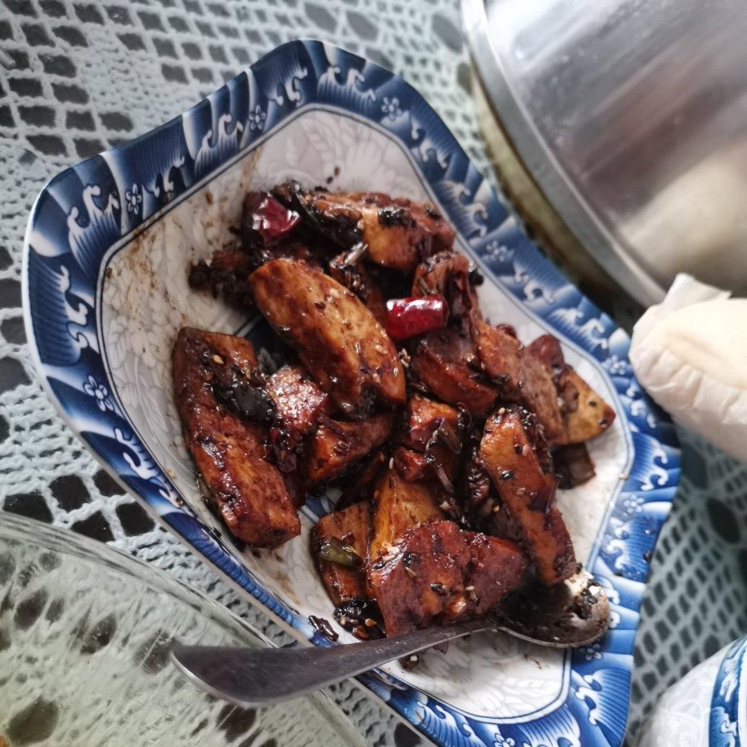 妈妈吃了让我去开店的豆腐干