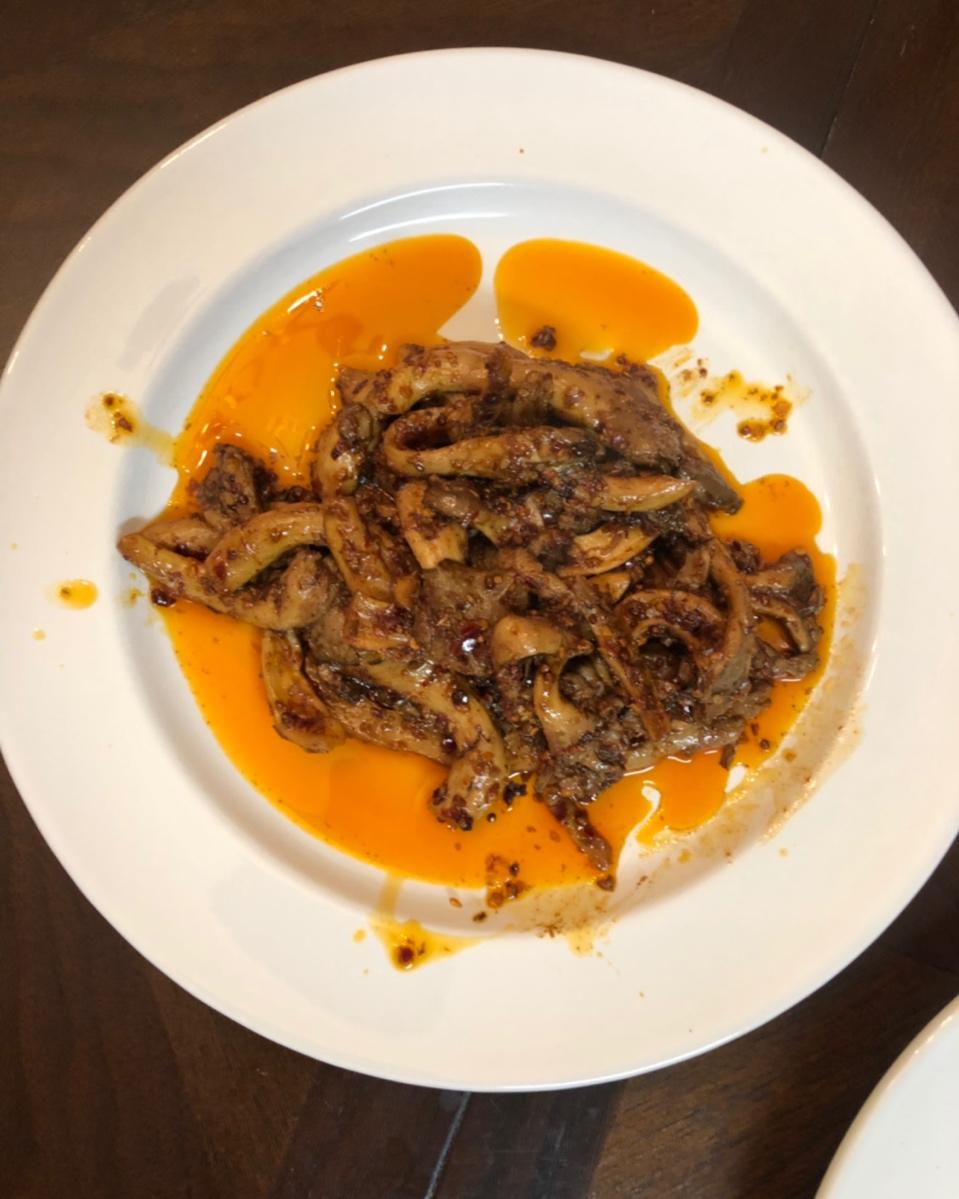 孜然鲜蘑