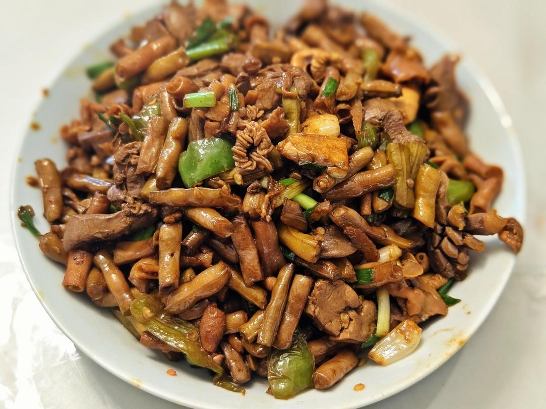 能吃三碗饭的开胃菜-酸辣鸡杂