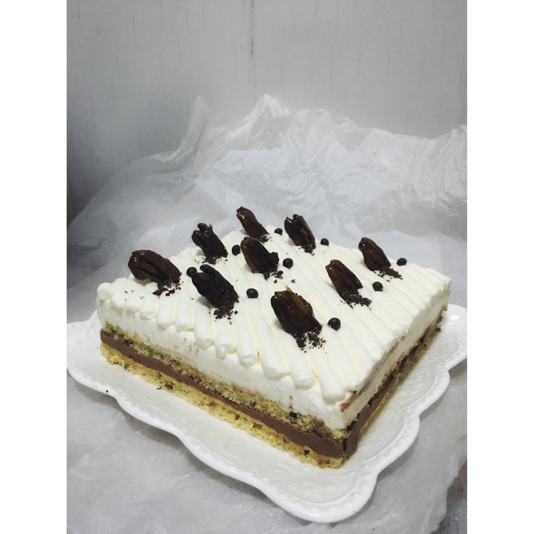 赛杰斯塔Cegesta—椰子慕斯配焦糖核桃巧克力慕斯蛋糕<熊谷裕子>