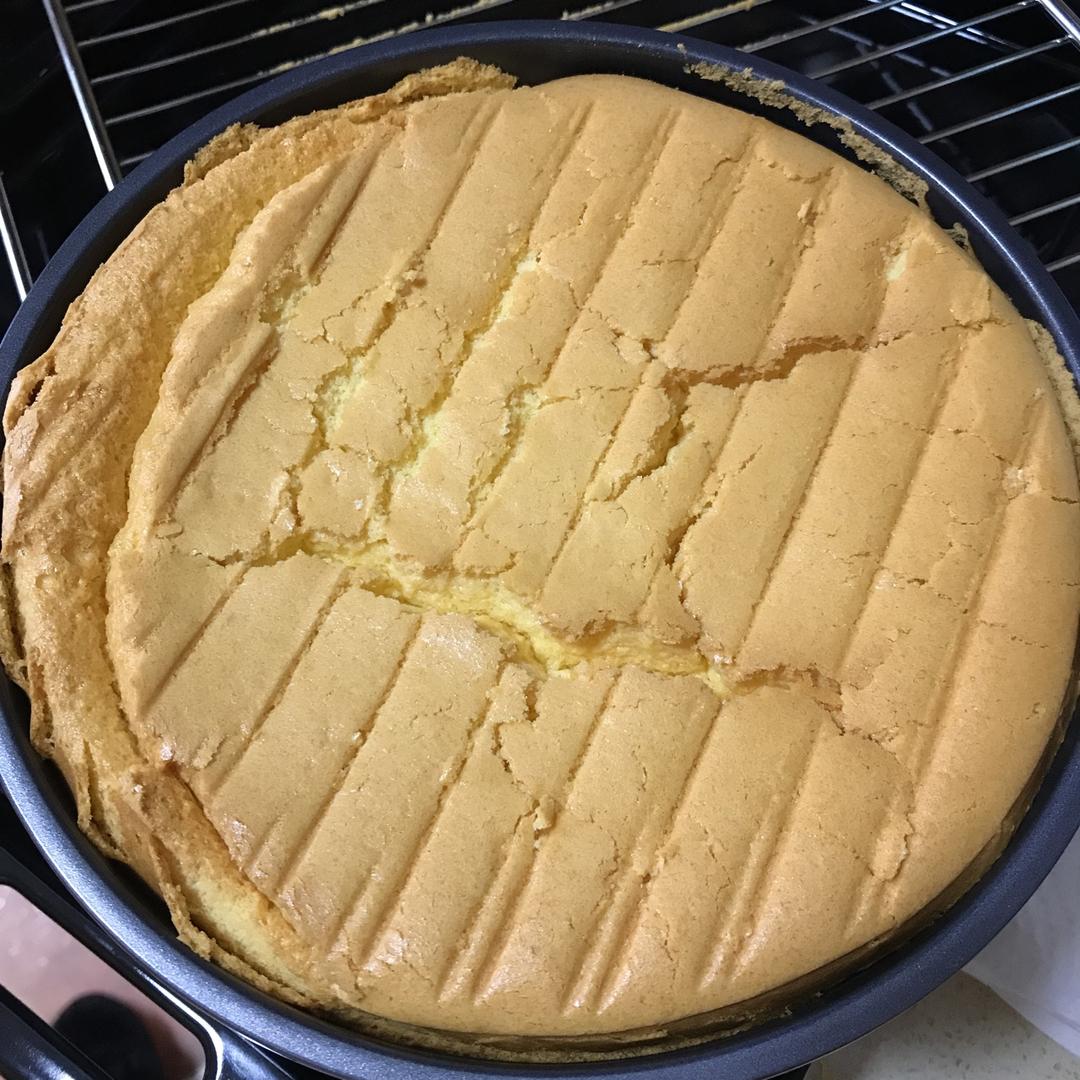 戚风蛋糕（不回缩，裱花打底首选）