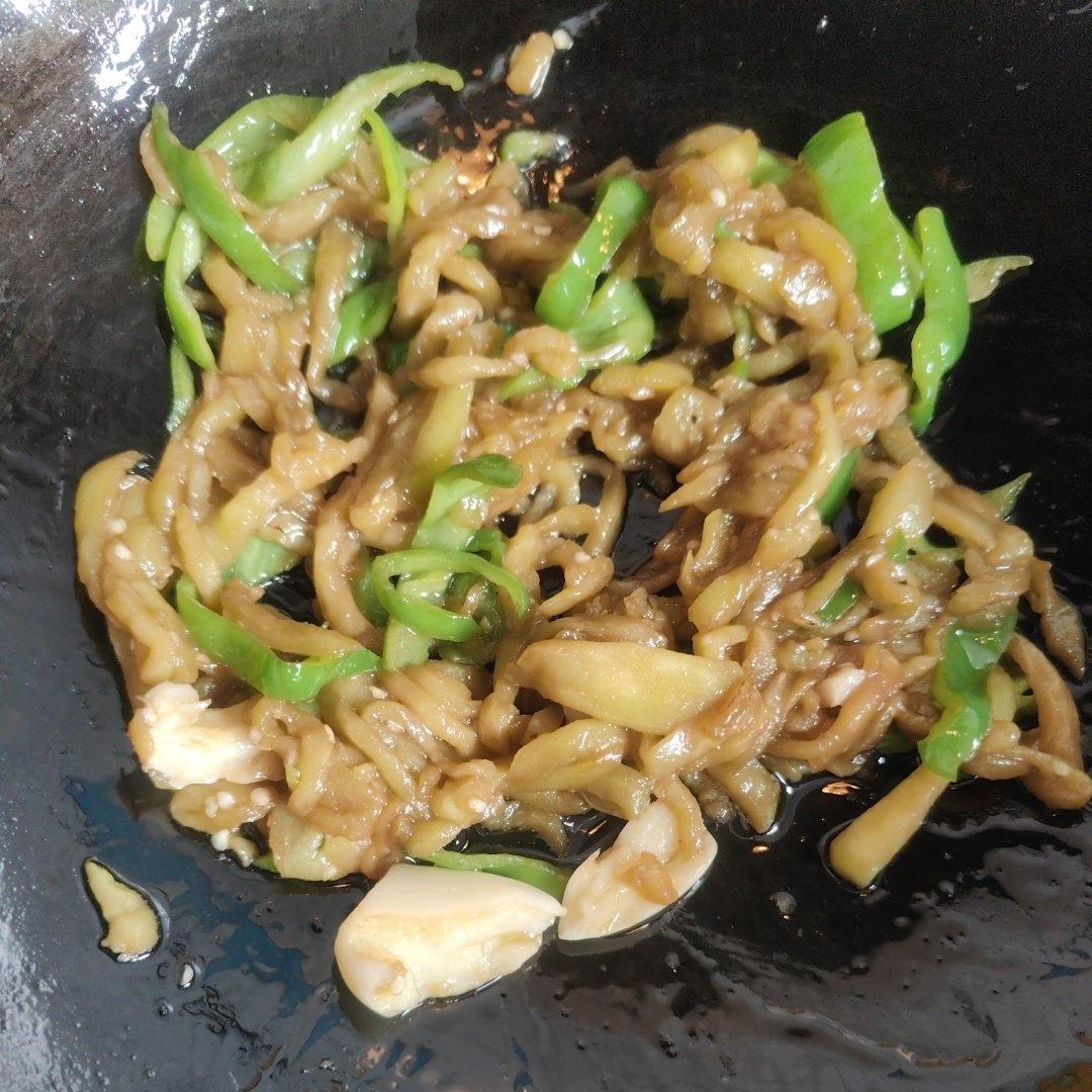 家常简易炒茄子丝