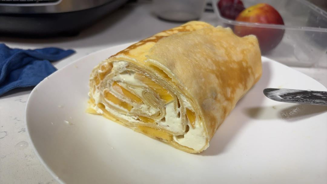免烤箱❗千层毛巾卷❗也是万能千层皮