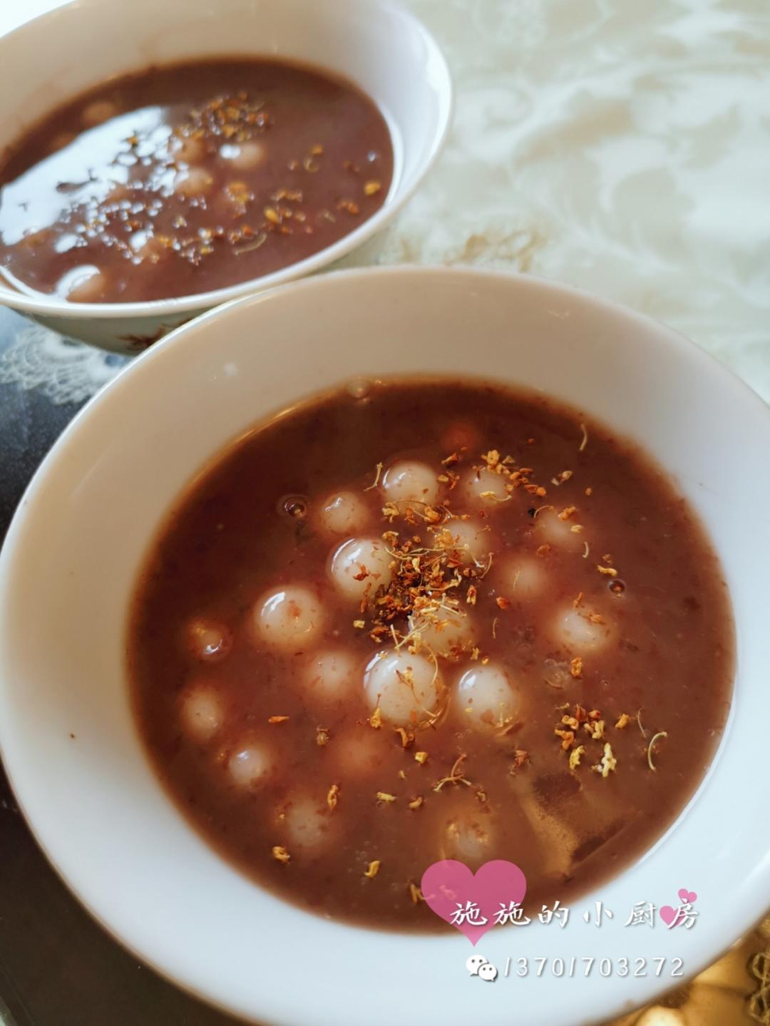 红豆沙小圆子