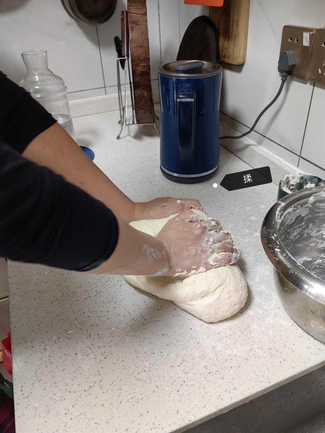 纯奶手撕吐司的做法 步骤1