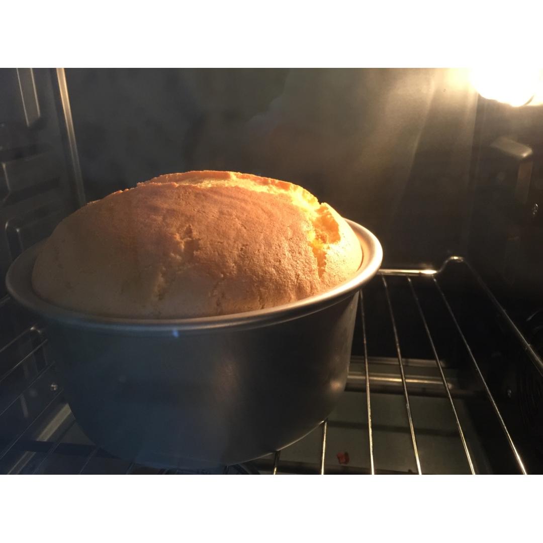 六寸戚风蛋糕