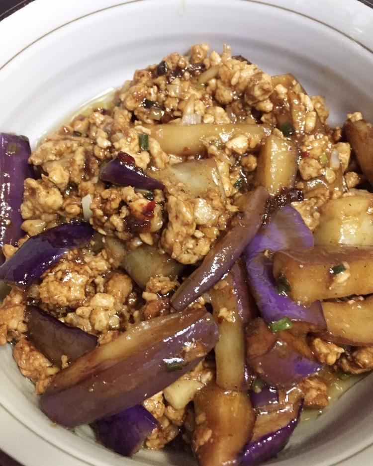 肉末茄子煲