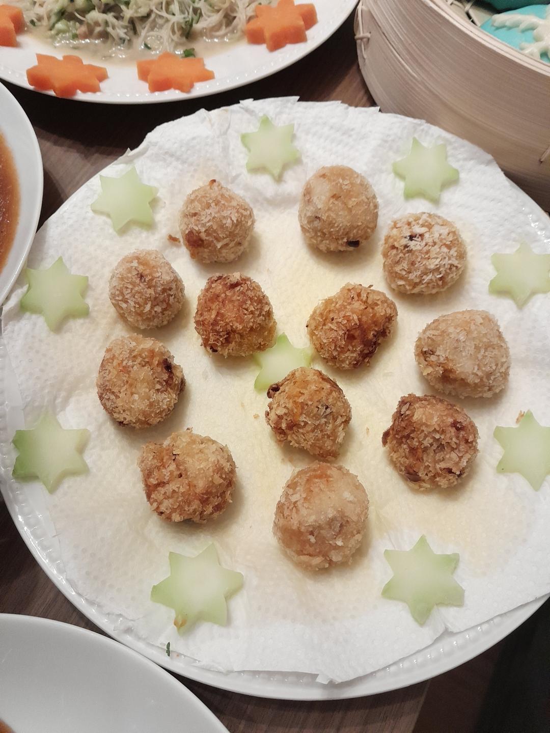 蒸胡萝卜丝（粉蒸红萝卜，柔软松散）