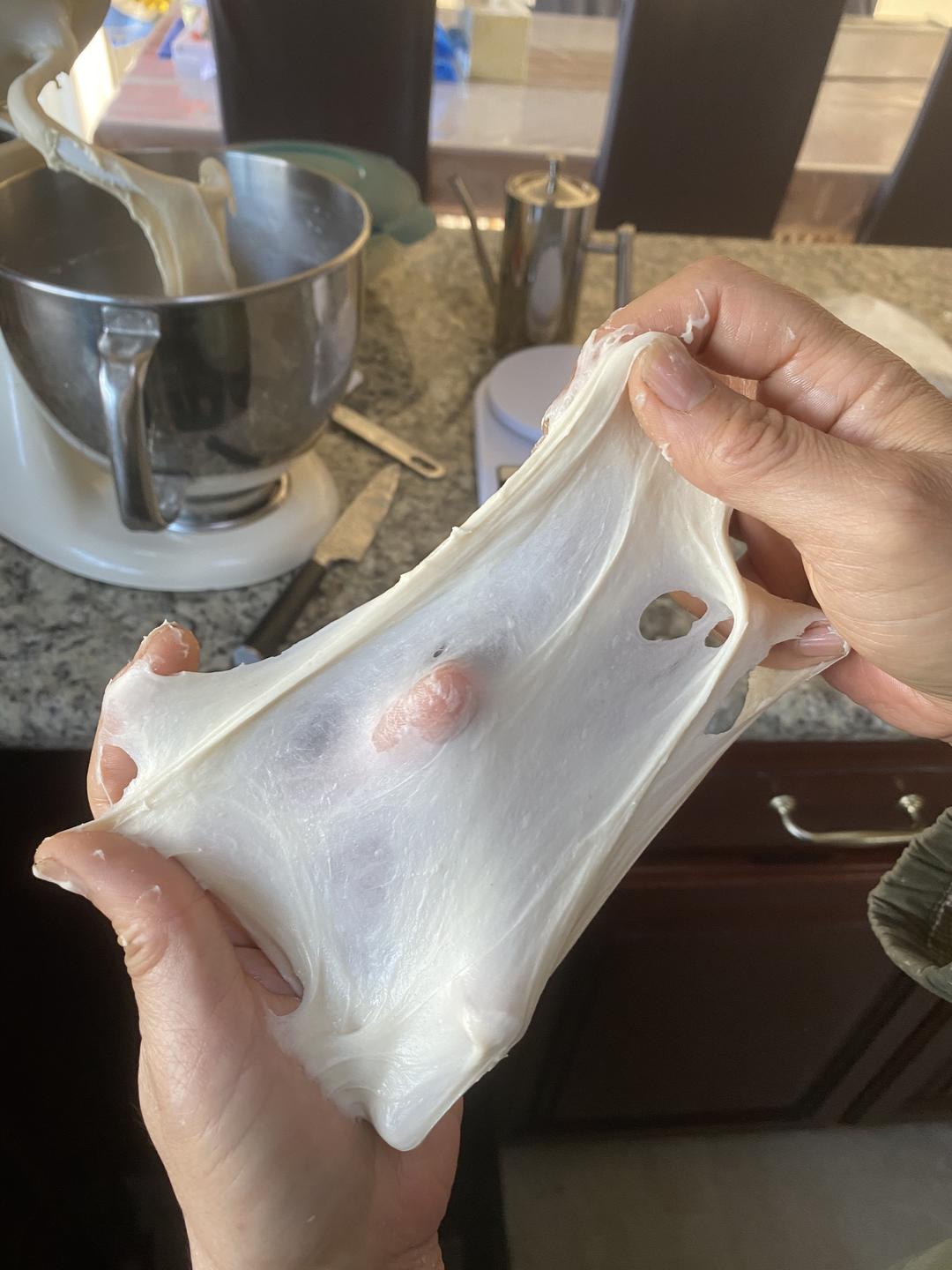 纯奶手撕吐司的做法 步骤1