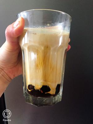 简单版自制挂杯低糖珍珠奶茶的做法 步骤12