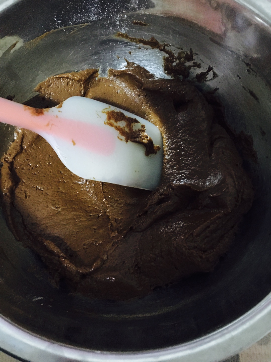 巧克力戚风蛋糕的做法 步骤7