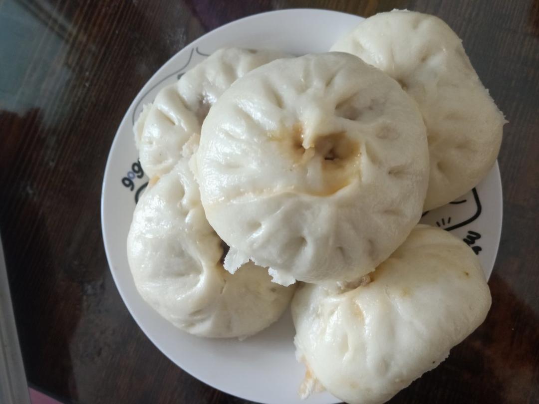 一小时快速吃上热腾包子（包括准备馅的时间）