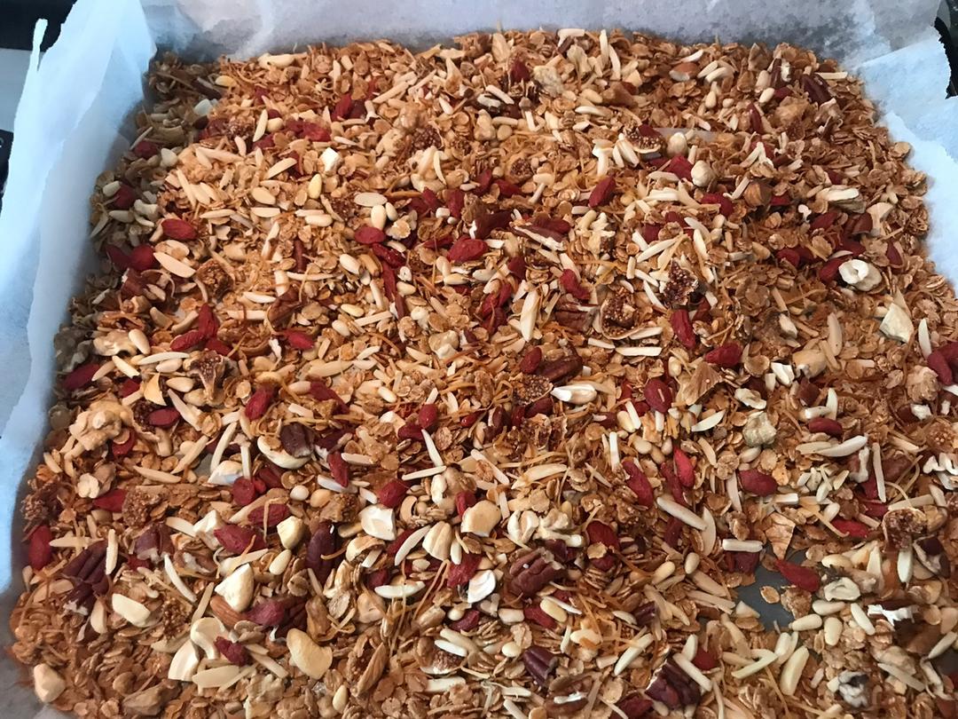 什锦granola烤燕麦片丨健康·零食