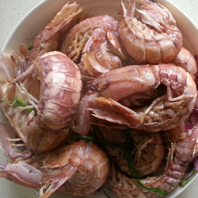 king of bird做的白灼濑尿虾