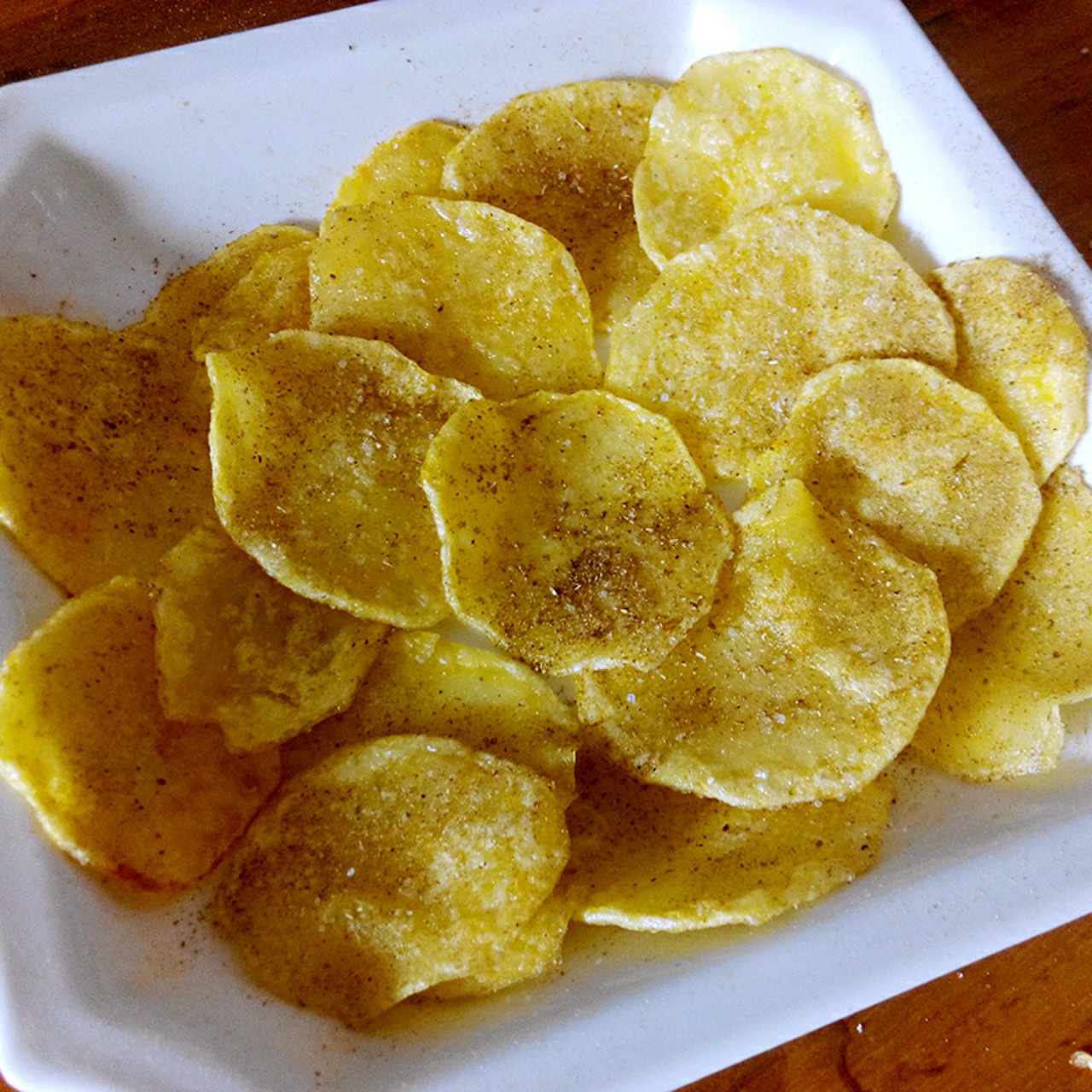 不放油的健康薯片