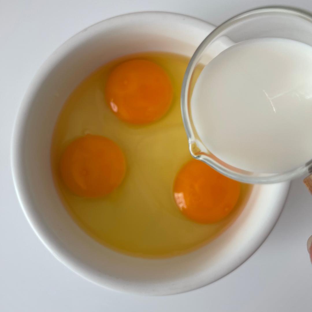 纯奶手撕吐司的做法 步骤1