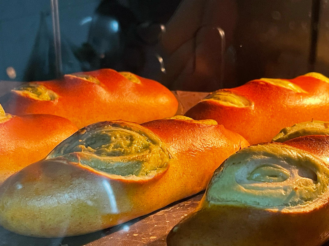 超级低糖少油的抹茶奶酥