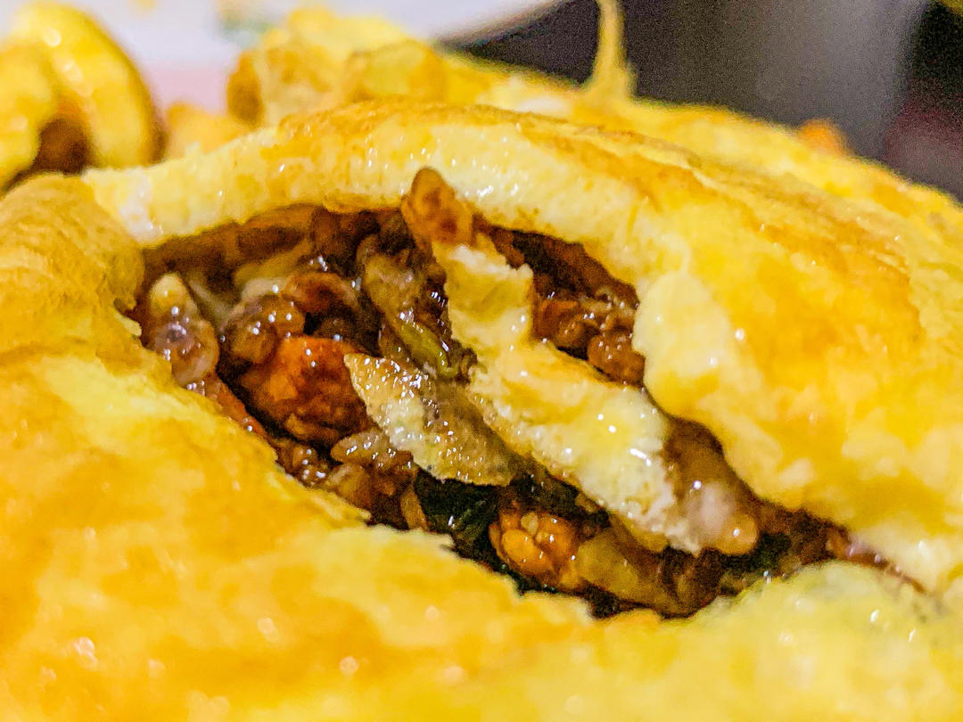 奶香鸡肉咖喱蛋包饭