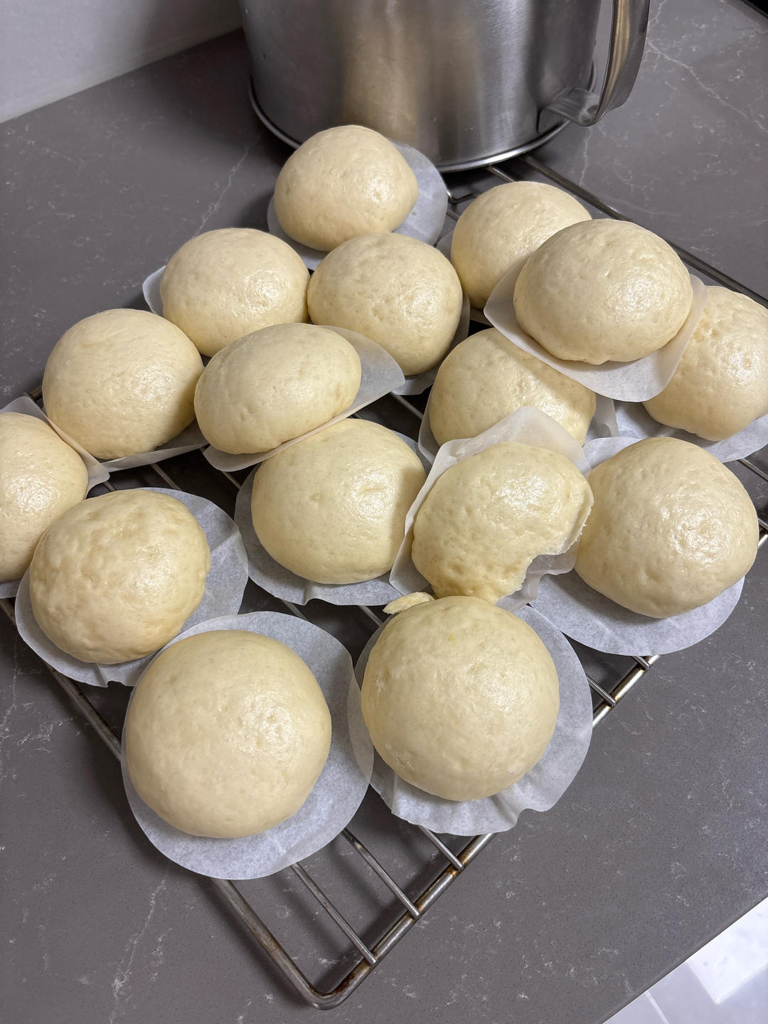 奶黄馅儿和奶黄包