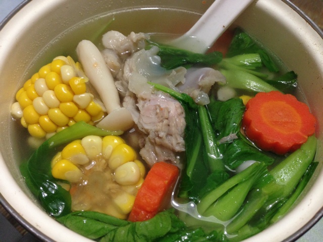 排骨蔬菜汤