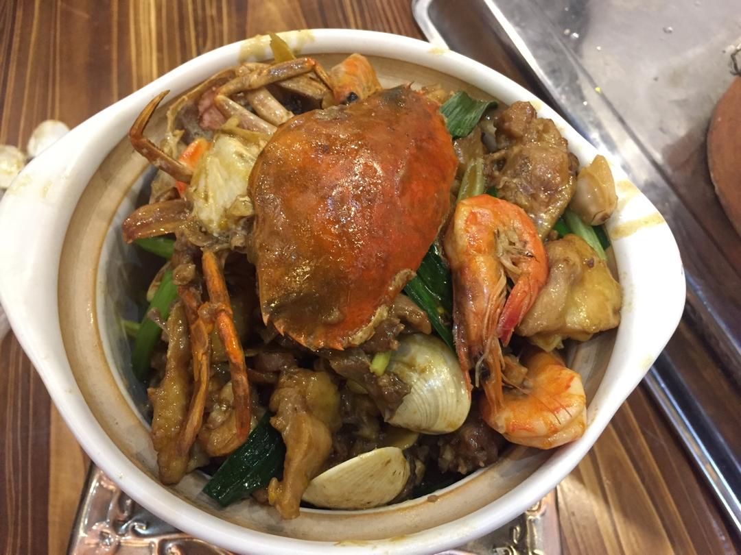 美味鸡煲蟹/鸡焖蟹煲