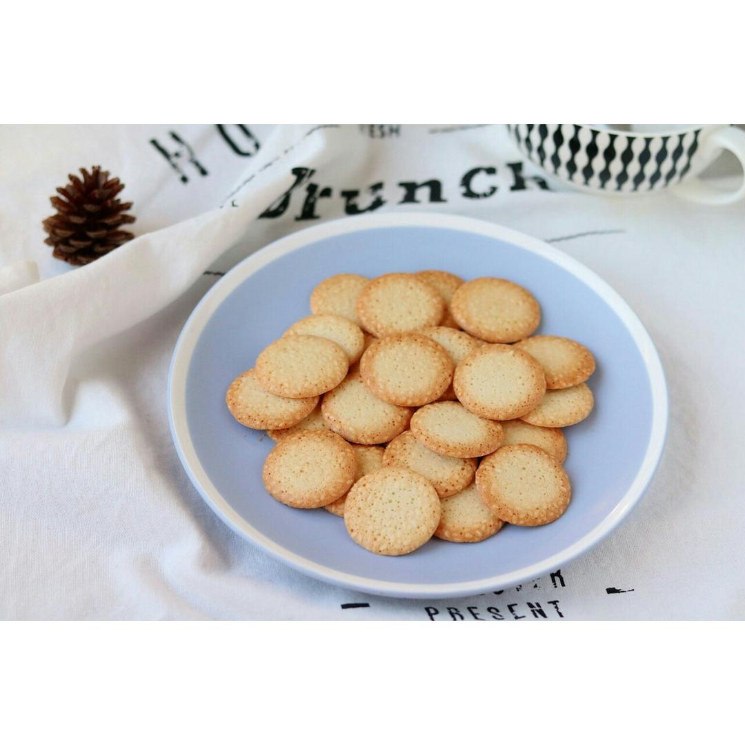 芝麻薄脆蛋白饼干