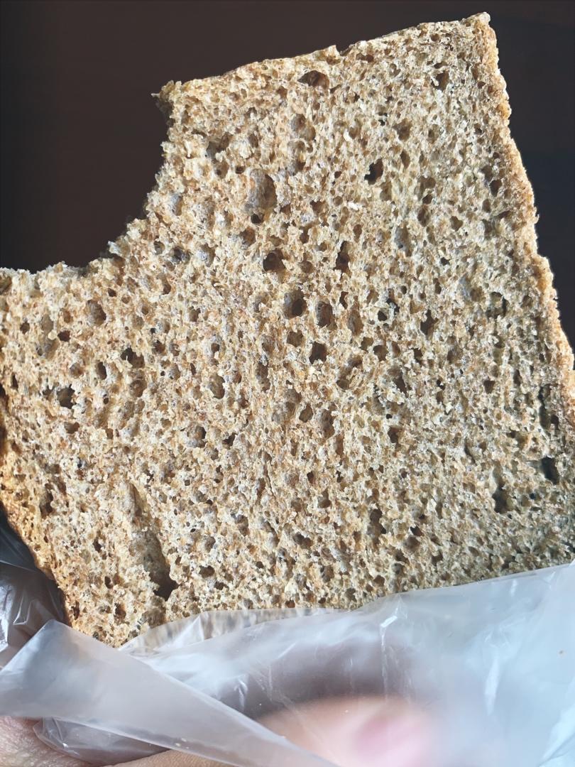 双种芝麻全麦吐司 100%全麦 烫种+波兰种
