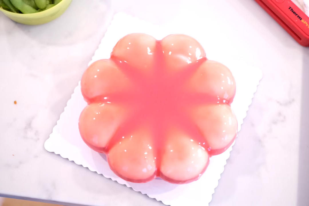 夏恬蜜桃乳酪慕斯蛋糕（6寸）