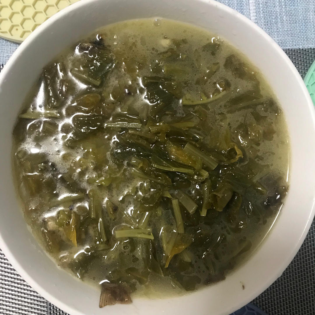 雪菜黄鱼汤