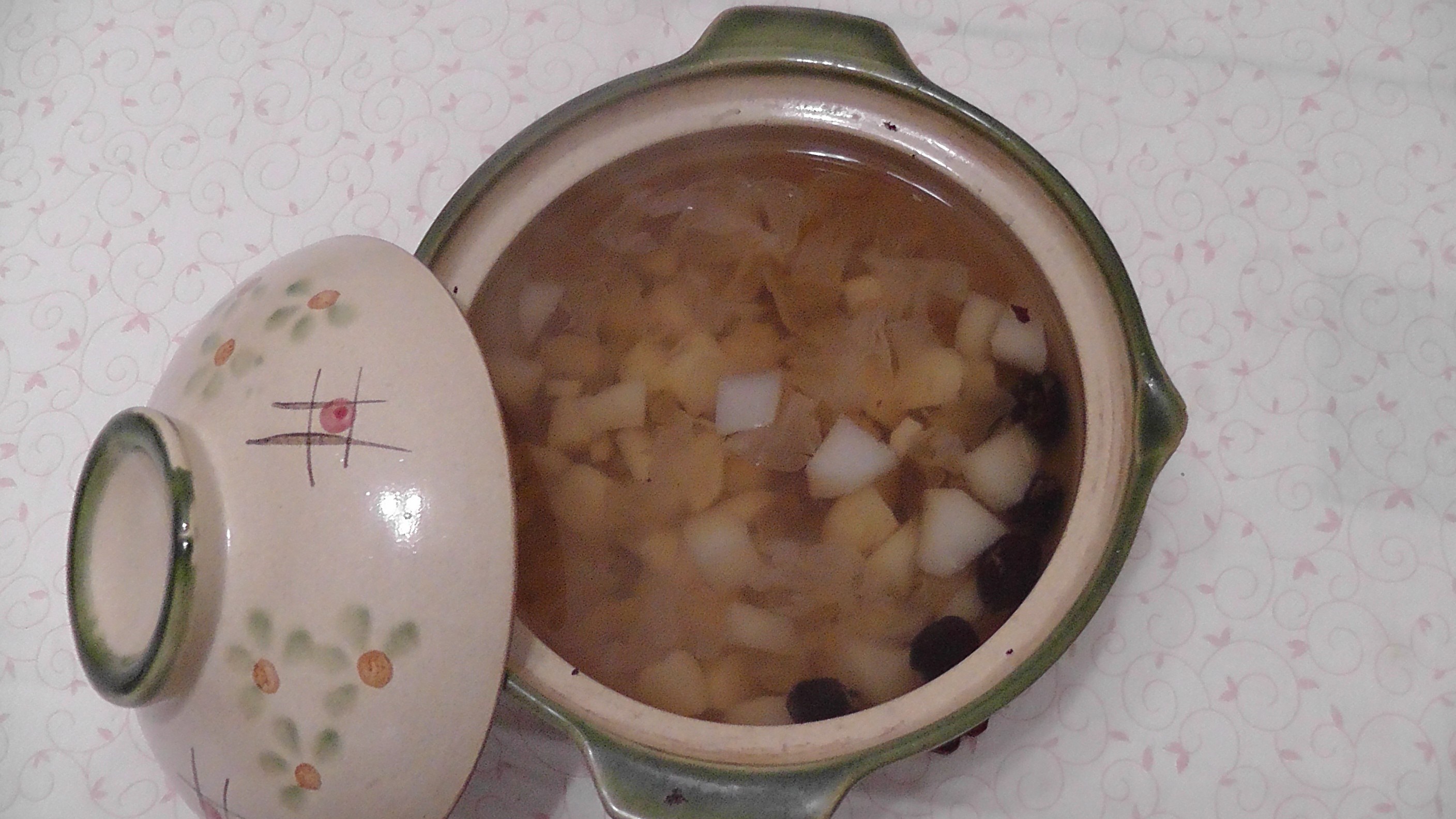 马蹄银耳木瓜糖水