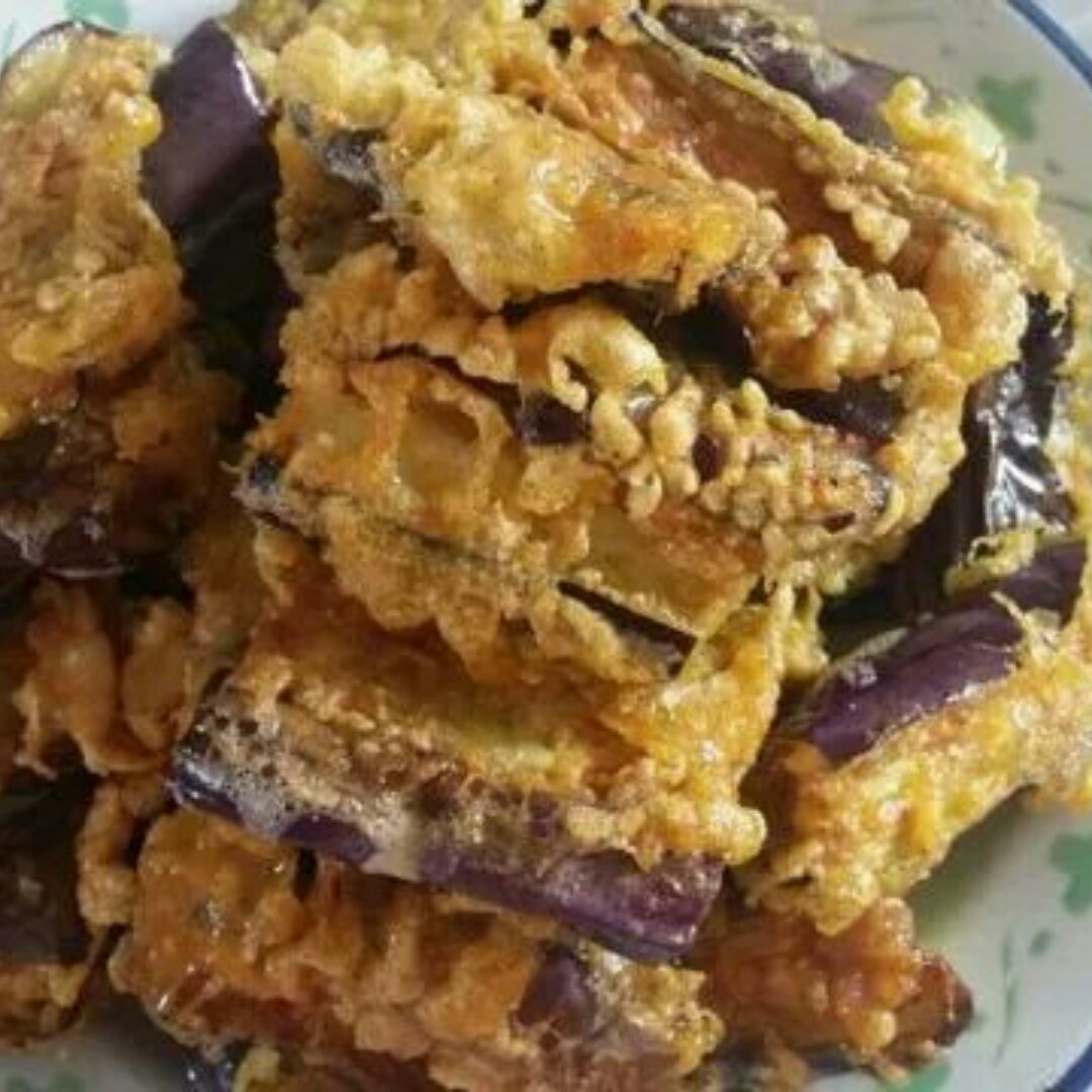 炸茄子