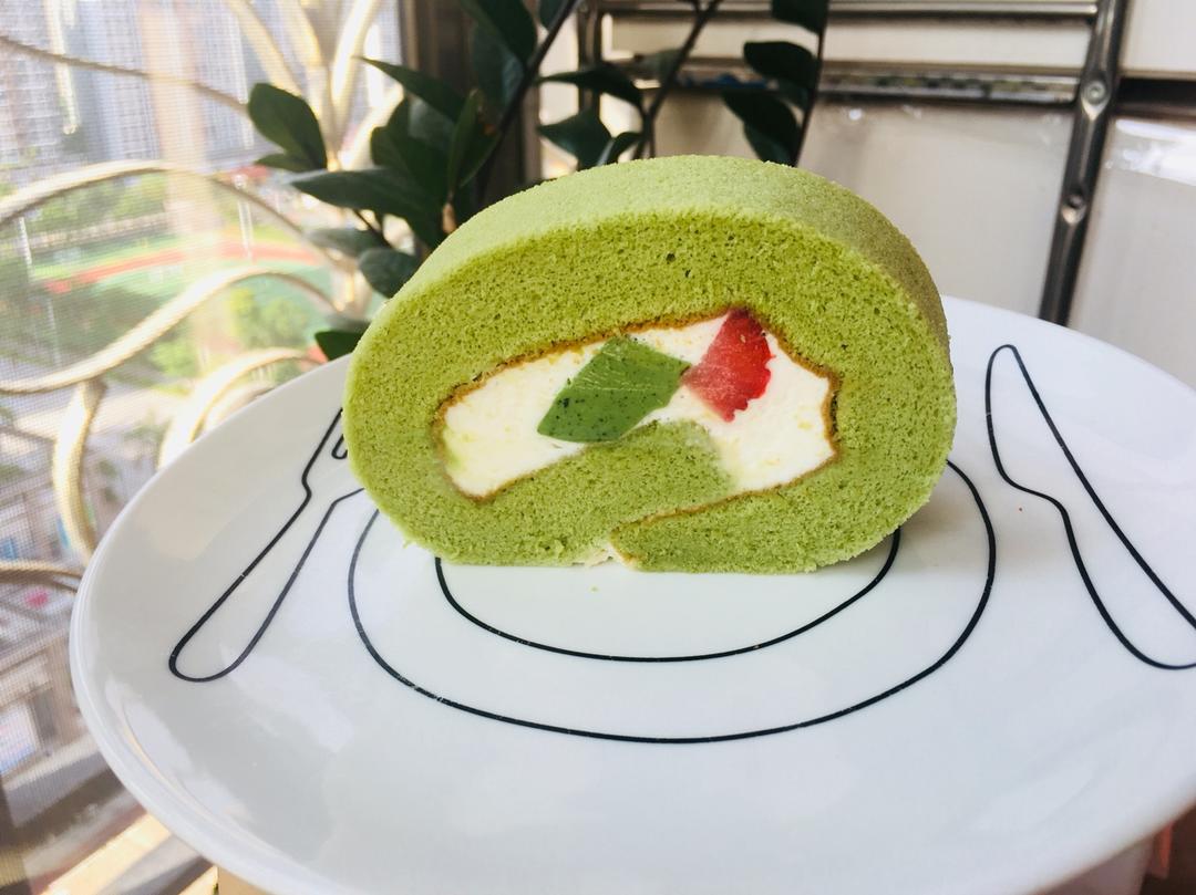 抹茶奶冻
