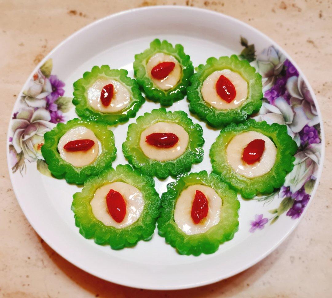 清爽凉菜——苦瓜酿香蕉