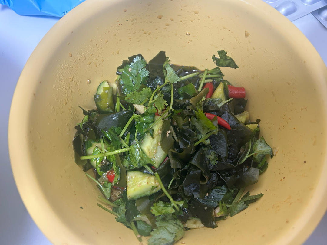 吃一口就会上瘾的凉拌裙带菜