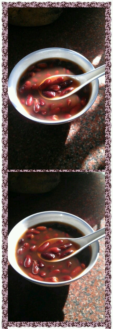 红腰豆花生莲子燕麦粥