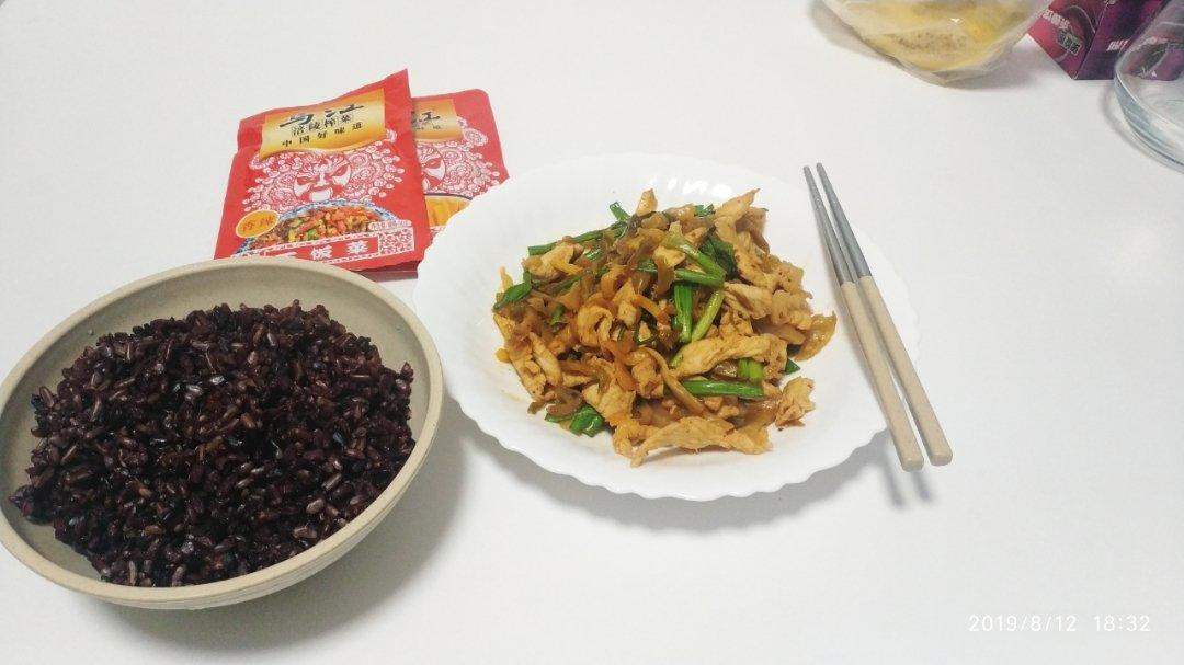 榨菜肉丝