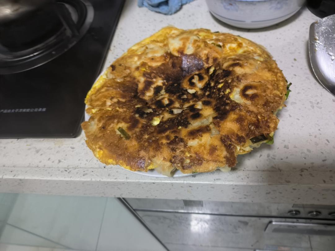 现包现煎抱蛋煎饺&附煎饺的包法