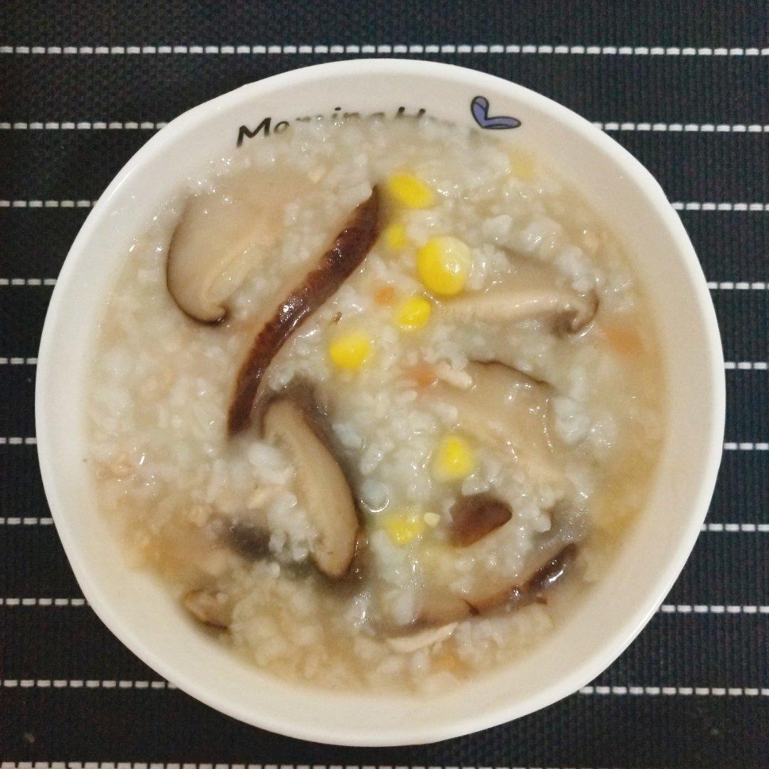 养胃粥香菇鸡肉粥