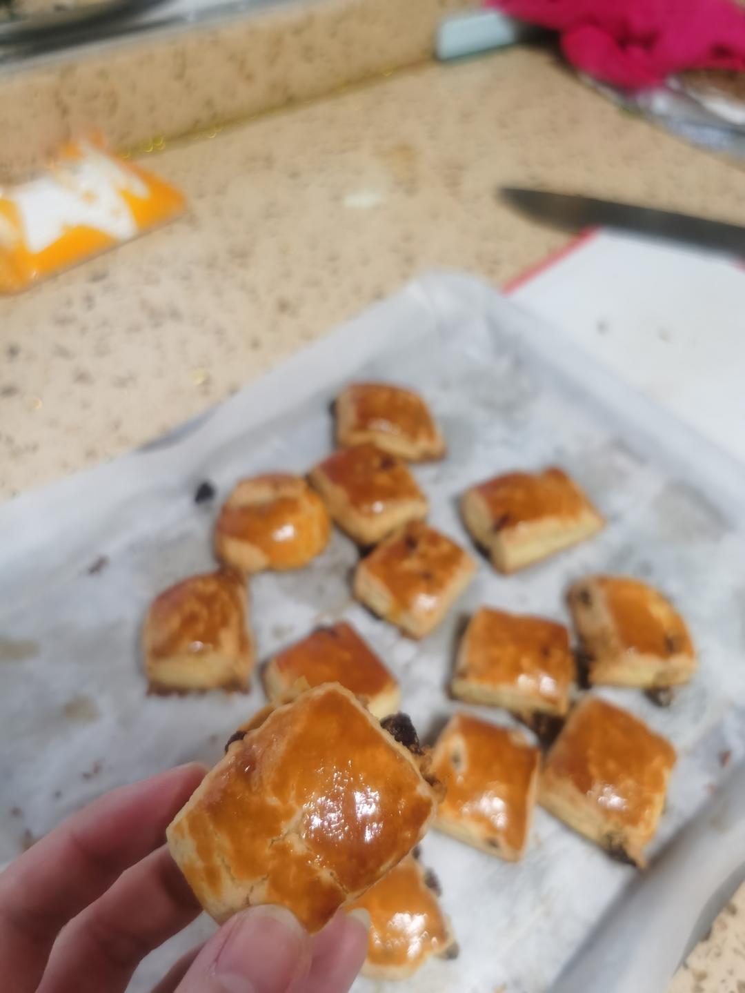消耗淡奶油的司康